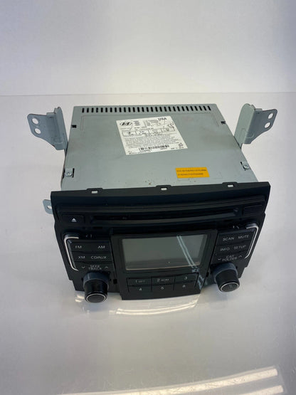 2011 HYUNDAI SONATA AM/FM XM RADIO CD PLAYER RECEIVER UNIT 96180-3Q000 OEM