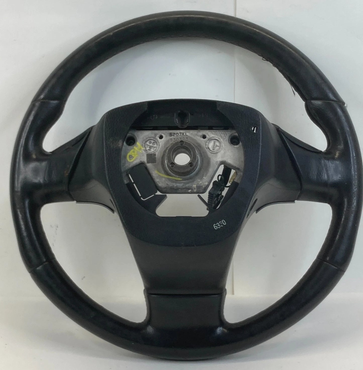 2003-2006 INFINITI G35 SEDAN STEERING WHEEL CRUISE CONTROL AUDIO SWITCH LEATHER
