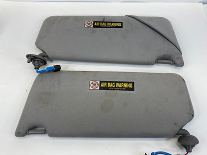 2008-2010 Honda Accord Left & Right Sun Visor Sunvisor Set Shade LH RH Gray OEM