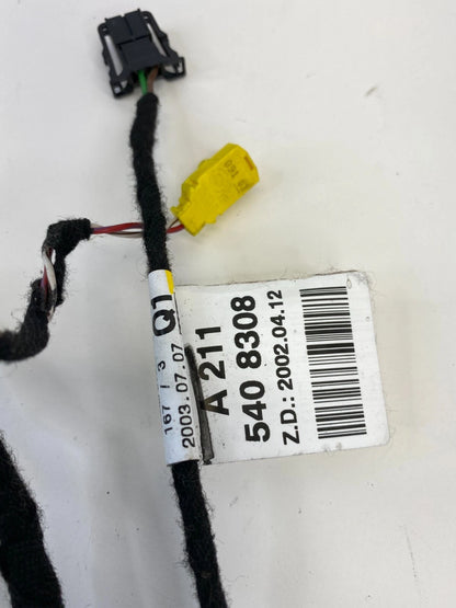 2003-2009 MERCEDES BENZ E320 REAR LEFT DOOR WIRING WIRE HARNESS A211-540-84-08