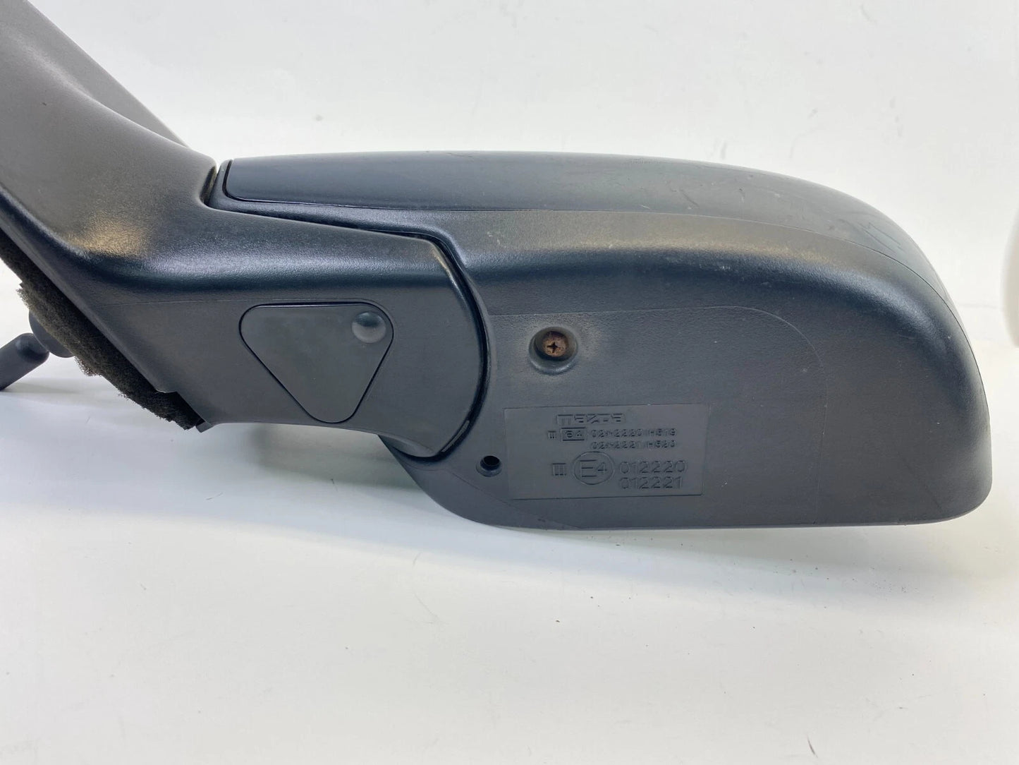 04 05 06 07 08 09 MAZDA 3 LEFT DRIVER SIDE VIEW MANUAL DOOR MIRROR E4-012220 OEM