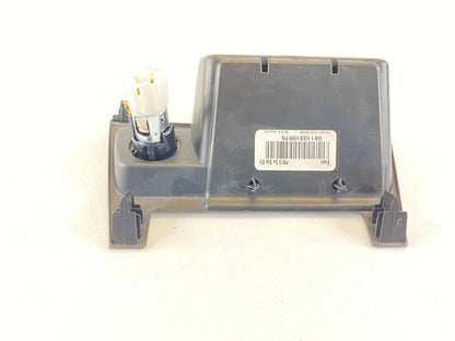 2011 11 DODGE CALIBER FRONT CENTER DASH 12V POWER OUTLET W/ BEZEL TRIM OEM