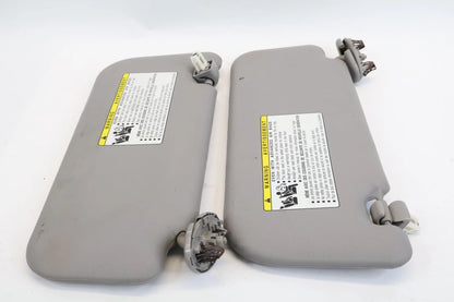 2006-2011 TOYOTA YARIS SUNVISOR SUN VISOR SET LEFT & RIGHT LH RH GRAY OEM