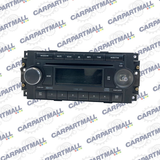 2005-2007 JEEP GRAND CHEROKEE STEREO RADIO AM/FM CD PLAYER UNIT 05064072AD