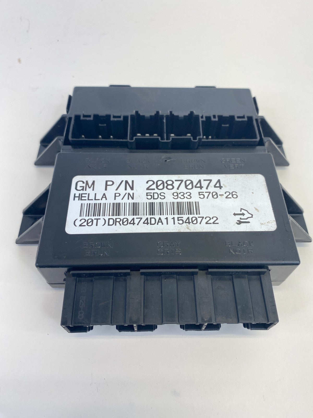 2011 11 Buick Enclave Front Seat Memory Control Module 20870474 OEM