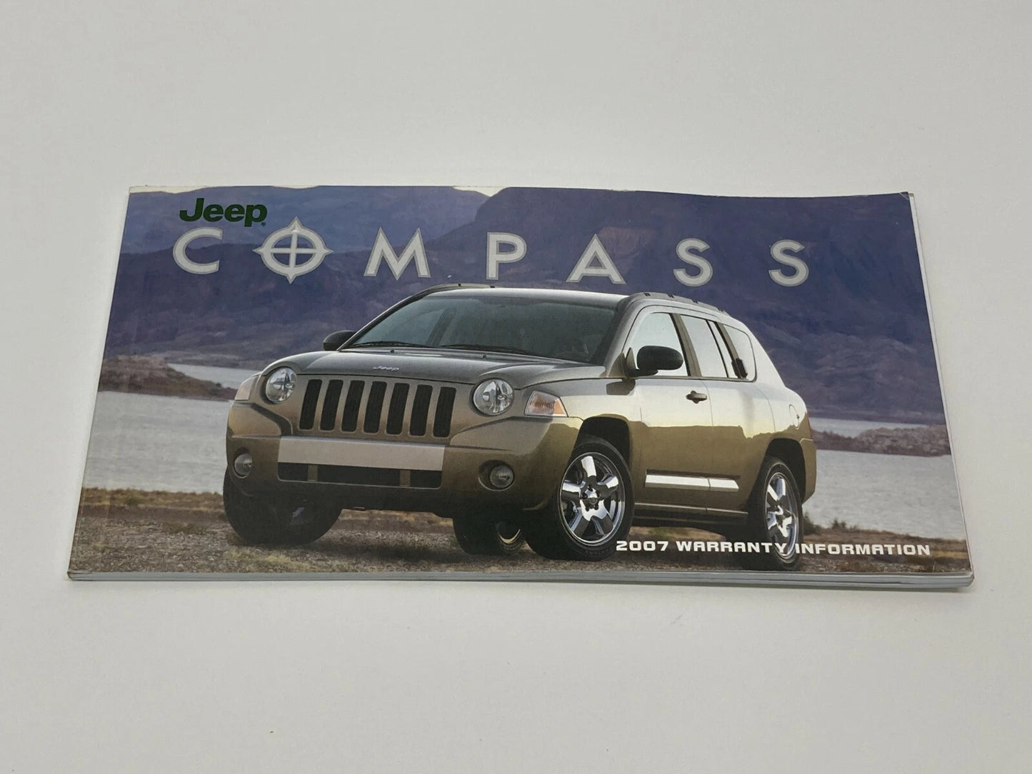 2007 07 JEEP COMPASS OWNER'S MANUAL & WARRANTY INFORMATION SET W/ CASE OEM