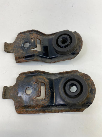 2004-2008 SUBARU FORESTER UPPER RADIATOR SUPPORT BRACKET PAIR SET ASSEMBLY