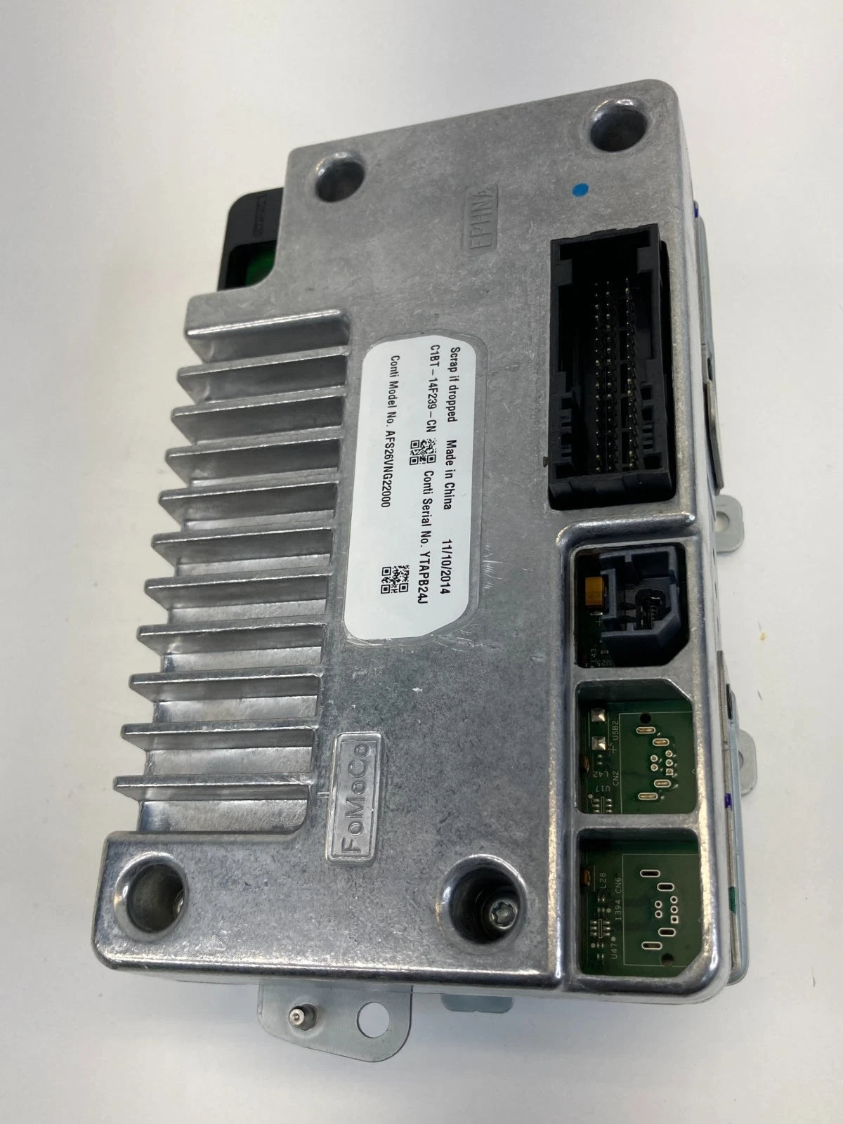 2014-2019 Ford Fiesta Radio Navigation Display Screen w Module C1BT-14F239-CN