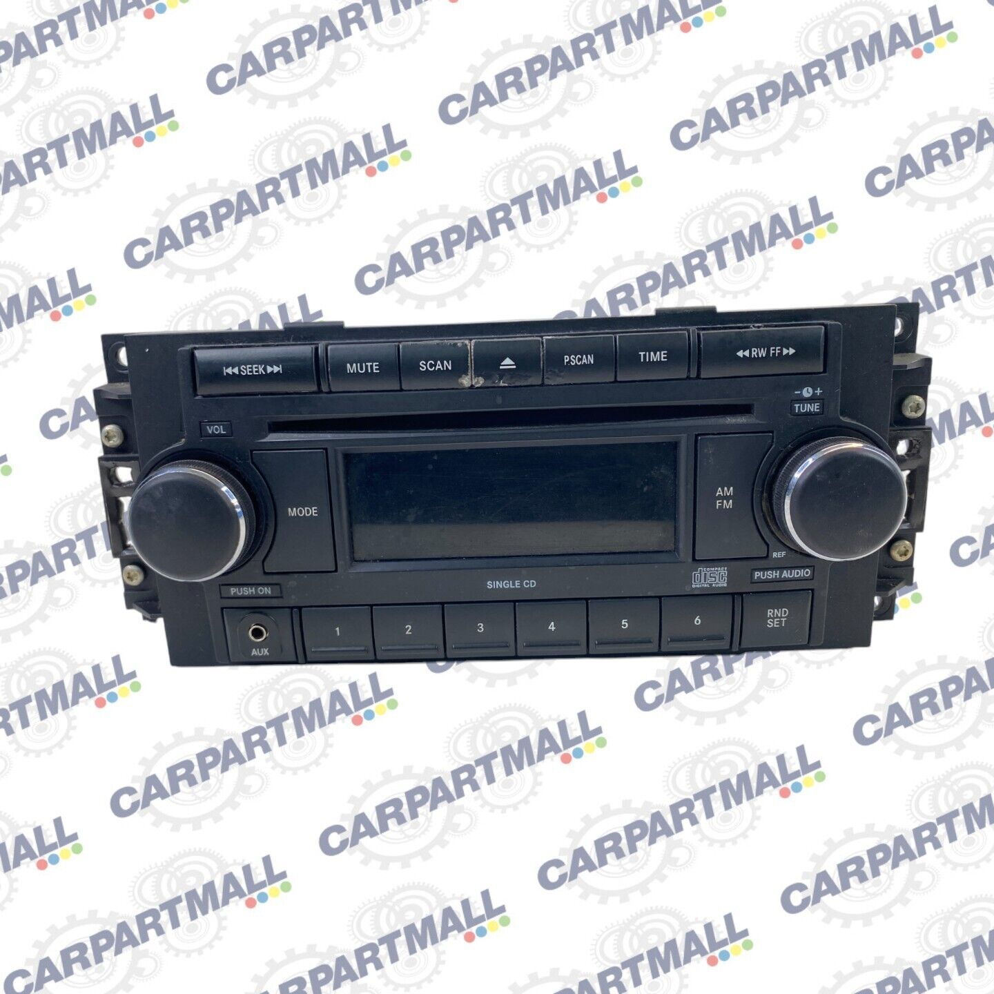 2008 Dodge Caliber AM/FM Radio Single CD Disc Player Disc Stereo 05064171AK OEM