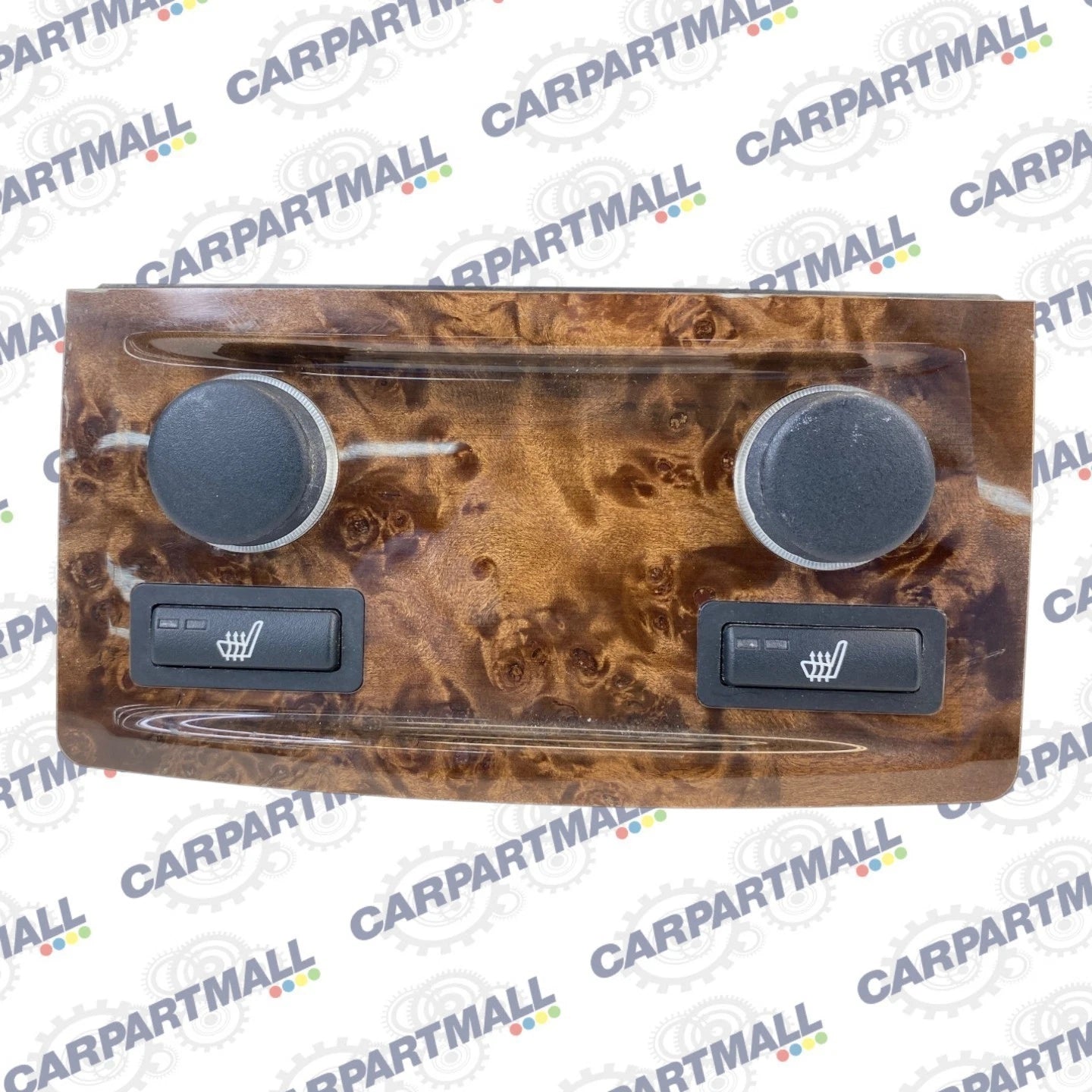 08-09 BMW 550I SEDAN REAR CONSOLE SEAT HEATER SWITCH & POWER OUTLET 695114405