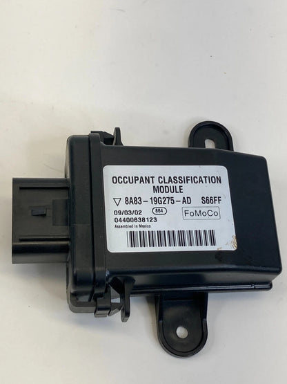 2009 2010 FORD FLEX SEAT OCCUPANT SENSOR CONTROL MODULE 8A83-19G275-AD OEM