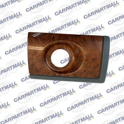 08-10 CHRYSLER TOWN & COUNTRY DASH IGNITION SWITCH BEZEL COVER WOOD 1DT881D5AA