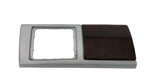 09 10 GRAND CARAVAN TOWN & COUNTRY DASH HEADLIGHT SWITCH BEZEL COVER TRIM WOOD