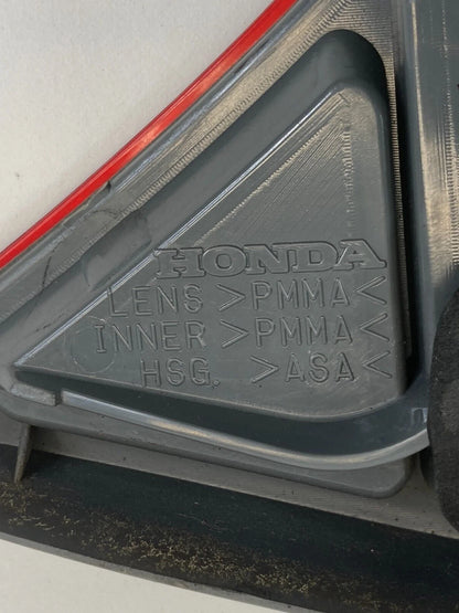 06 07 08 09 10 11 HONDA CIVIC SEDAN LEFT DRIVER TAIL LIGHT INNER TAILLIGHT OEM