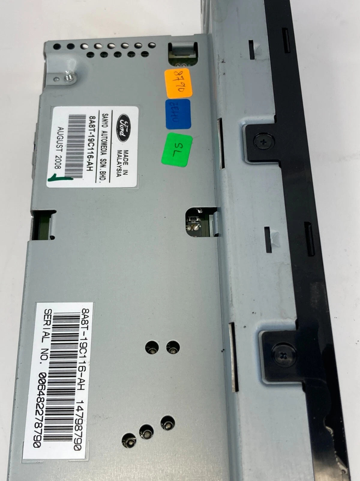 09 10 FORD FLEX DASH INFORMATION DISPLAY SCREEN W/O NAVIGATION 8A8T19C116AH OEM
