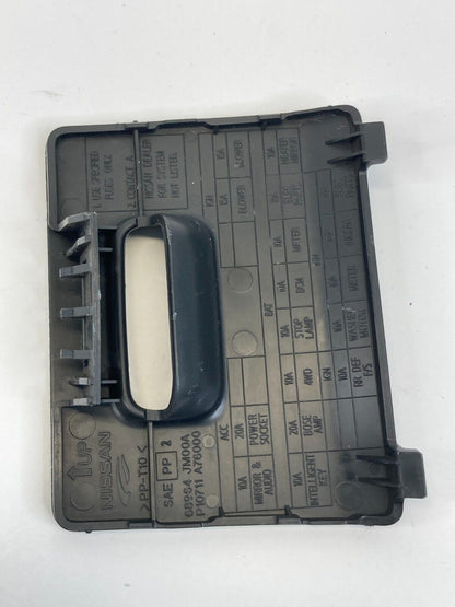 2008 09 2010 Nissan Rogue Dash Fuse Box Door Panel Lid Cover Trim 68964-JM00A