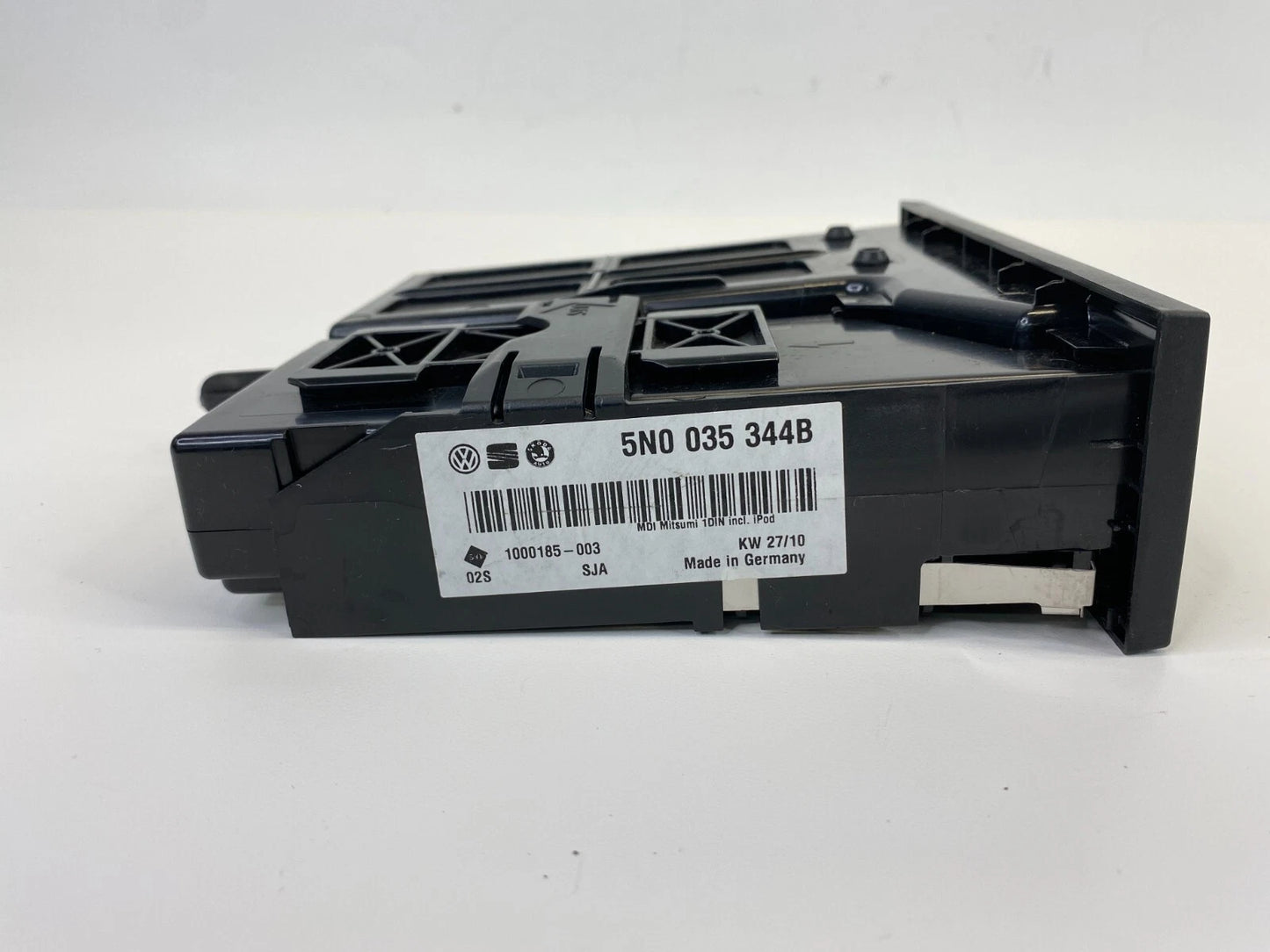 2009-2012 VOLKSWAGEN CC FRONT MEDIA INTERFACE IPOD MODULE UNIT 5N0-035-344B OEM