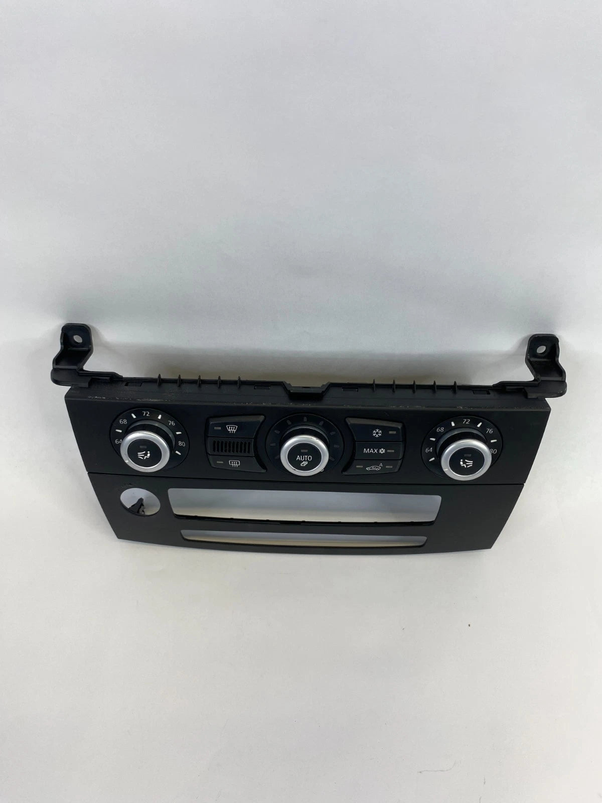 2008 BMW E60 535XI A/C TEMPERATURE CLIMATE CONTROL SWITCH W/ BEZEL 64119161610
