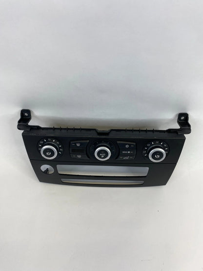 2008 BMW E60 535XI A/C TEMPERATURE CLIMATE CONTROL SWITCH W/ BEZEL 64119161610