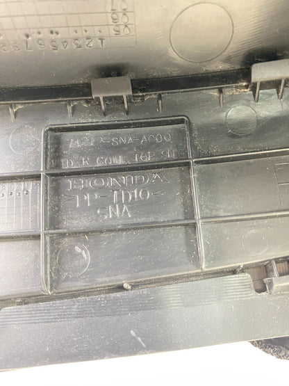 06-11 Honda Civic Sedan Front Right Windshield Cowl End Cap Cover 74212SNAA000