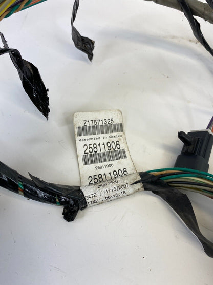 06-10 Pontiac G6 Front Right Passenger Side Door Wiring Wire Harness 25811906