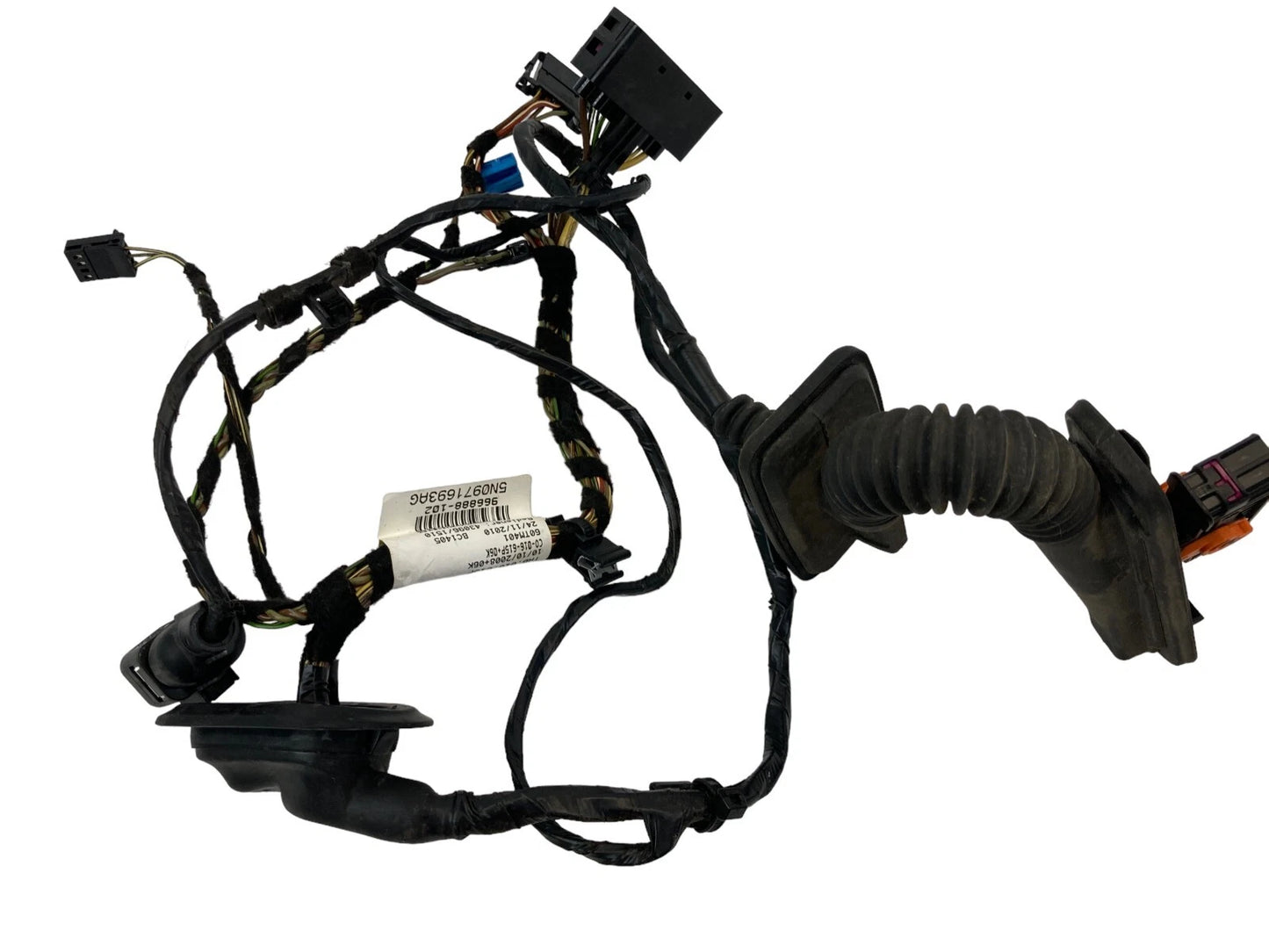 2009-2017 VOLKSWAGEN TIGUAN REAR LEFT SIDE DOOR HARNESS WIRE WIRING 5N0971693AG