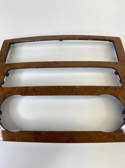 2006-2011 MERCEDES ML 350 ML350 LOWER DASH RADIO BEZEL TRIM PANEL COVER WOOD OEM