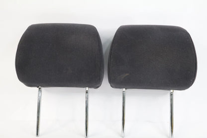 03-09 TOYOTA 4RUNNER FRONT SEAT HEADRESTS HEAD REST LH RH SET CLOTH DK GRAY OEM