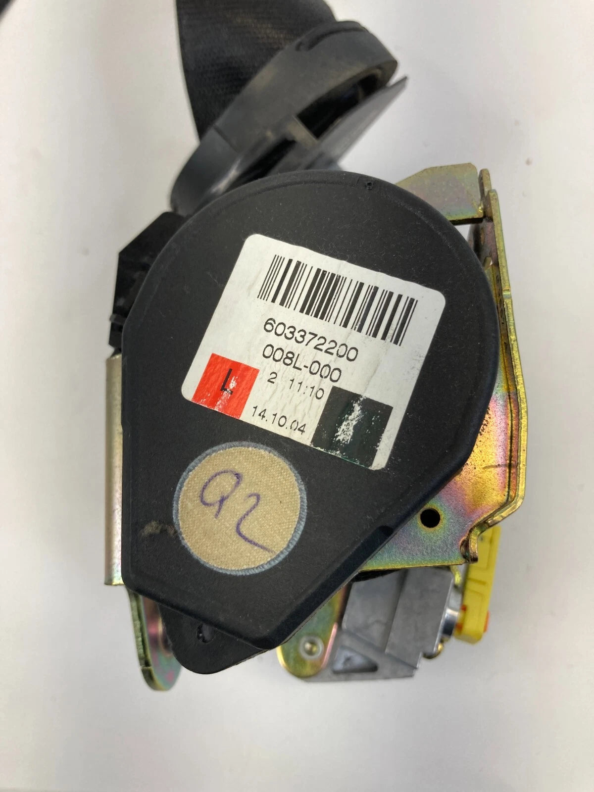 2006 2007 MERCEDES-BENZ ML500 FRONT LEFT DRIVER SIDE SEAT BELT RETRACTOR OEM