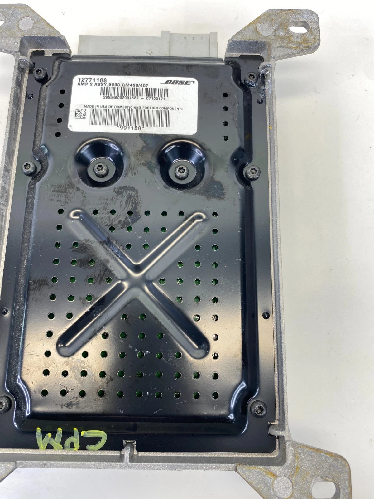 2007-2011 SAAB 9-3 SEDAN BOSE STEREO AUDIO AMPLIFIER AMP MODULE OEM 12771188