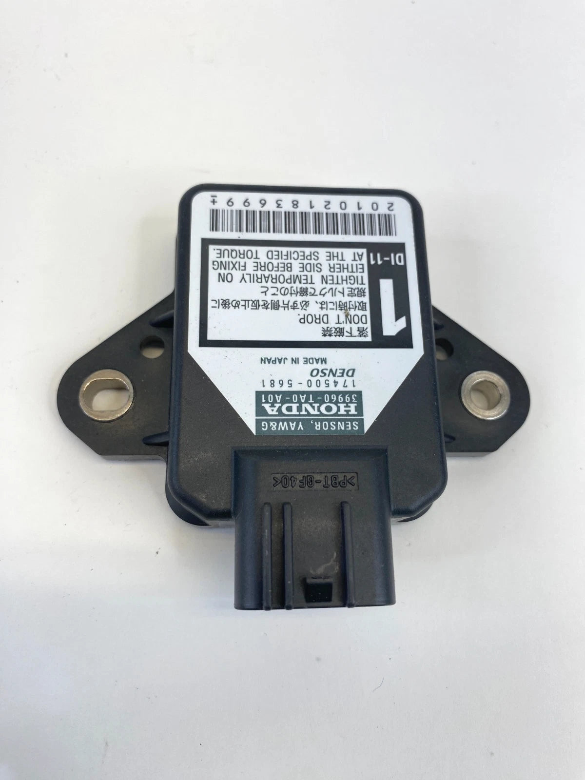 2008-2012 HONDA ACCORD YAW RATE SENSOR CONTROL MODULE 39960-TA0-A01 OEM