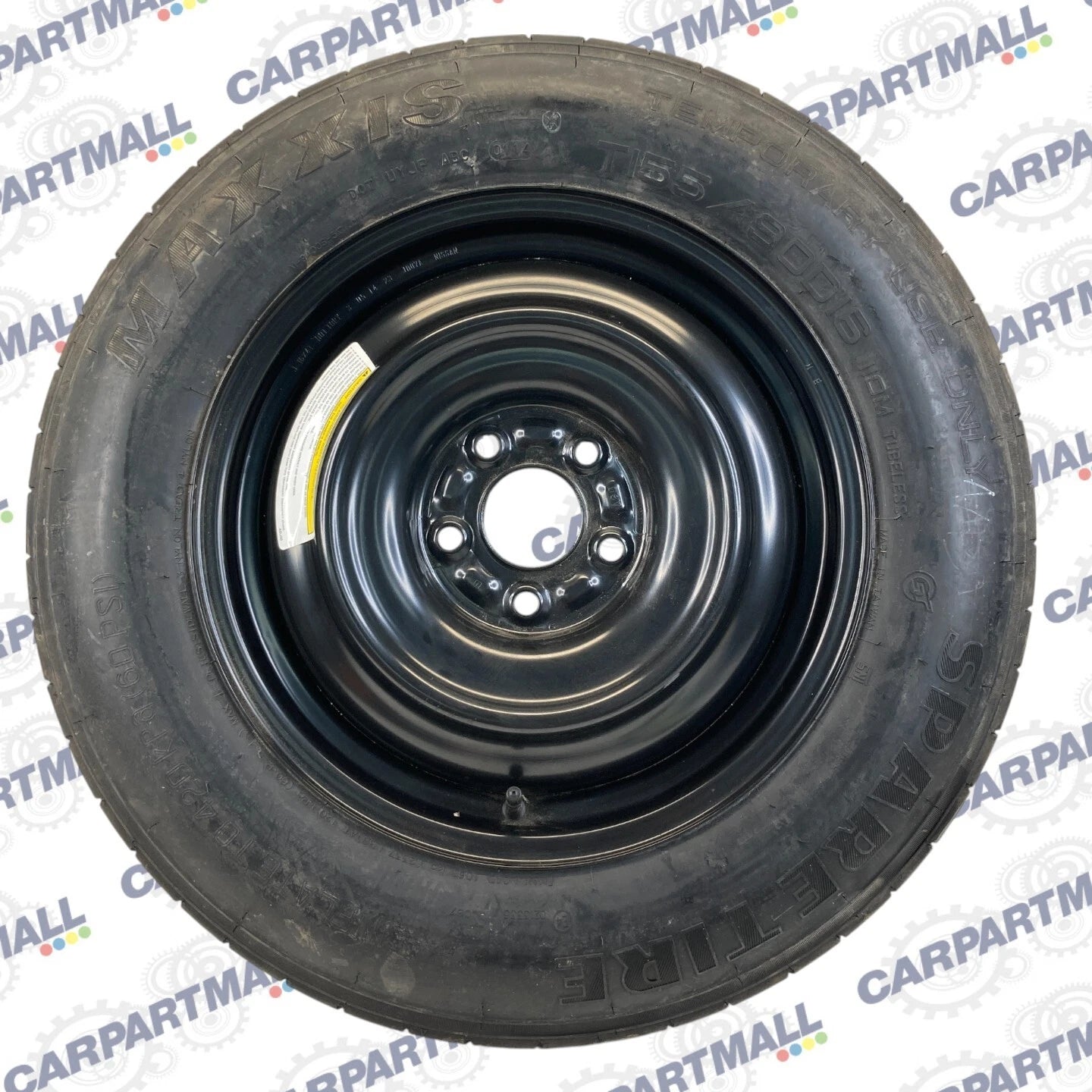 2010-2020 NISSAN ROGUE WHEEL SPARE TIRE COMPACT DONUT RIM T155/90D16 16" 110M