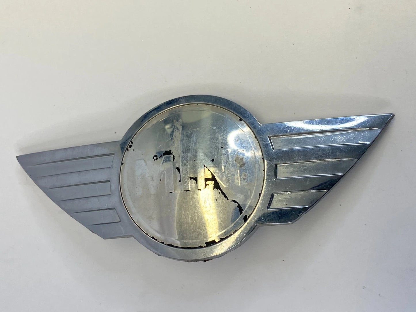 2006-2013 MINI COOPER REAR TRUNK DECK LID LOGO EMBLEM BADGE CHROME FINISH OEM