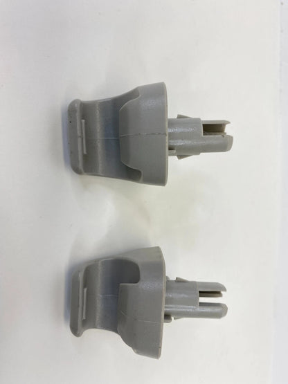 2013-2015 ACURA ILX SUN VISOR CLIP HOLDER HOOK DRIVER PASSENGER PAIR OEM FACTORY