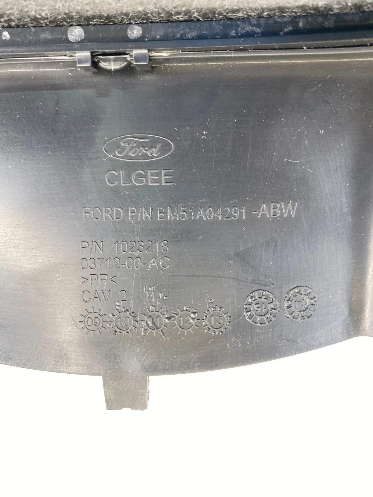 2012-2018 FORD FOCUS STEERING COLUMN UPPER COVER SHROUD BOOT TRIM BM51A04291ABW