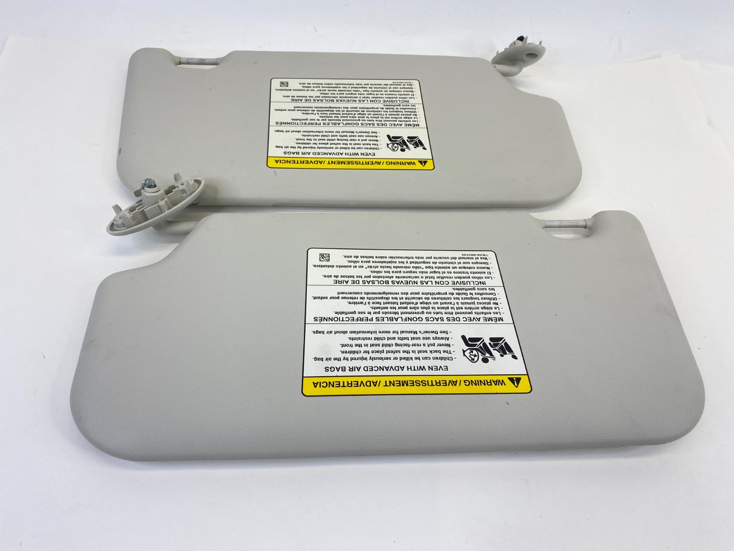 2012-2015 Ford Focus Sedan Sunvisor Set Sun Visor Shade Left & Right Set OEM