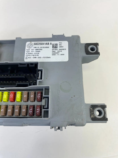2012-2017 Fiat 500 Auto T Fuse Box Controller Body Control Module 68225041AB OEM