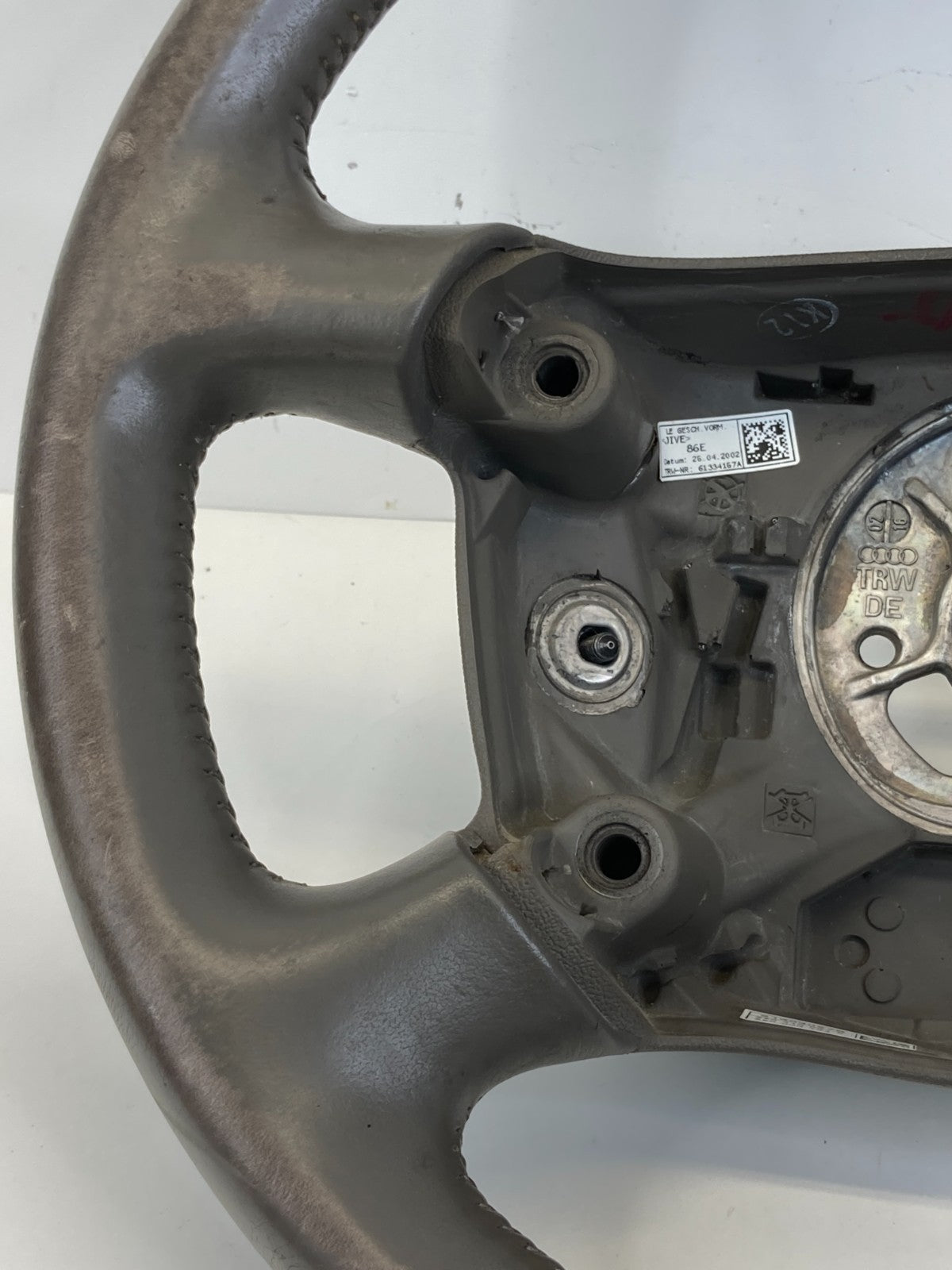 2002-2004 Audi A6 Quattro 3.0L V6 SEDAN Steering Wheel Assembly OEM