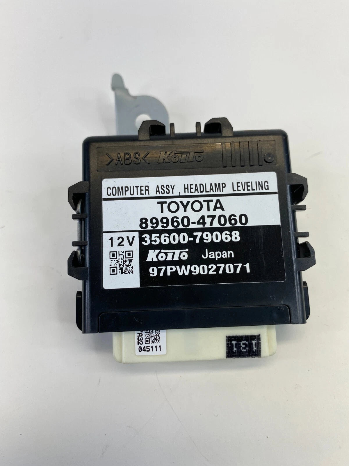 2010 2011 TOYOTA PRIUS HEADLAMP LEVELING COMPUTER UNIT MODULE OEM 89960-47060