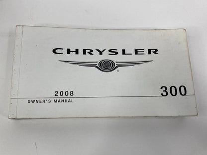 2008 CHRYSLER 300 MAGNUM CHARGER OWNER'S MANUAL MULTIMEDIA SYSTEM GUIDE W/ CASE