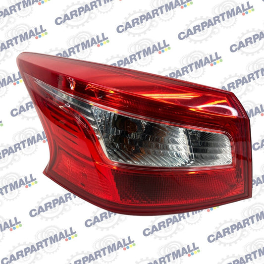 2016-2019 Nissan Sentra Left Driver Side Tail Light Outer Taillight Lamp 0124700