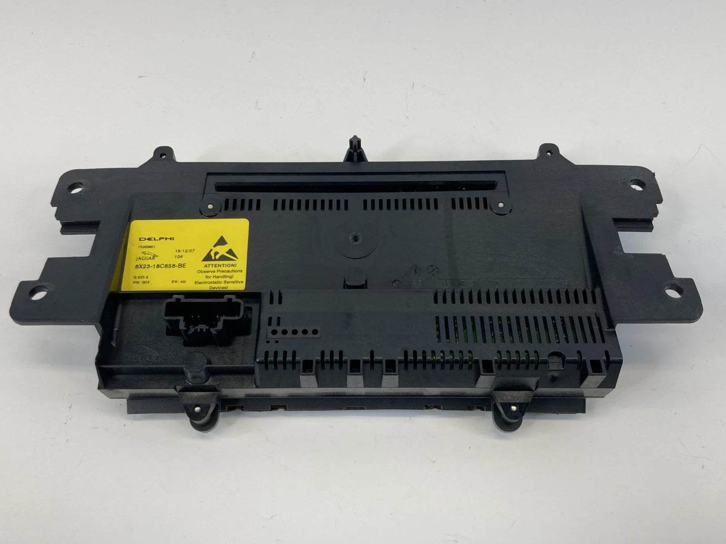 09-11 JAGUAR XF RADIO CD HEATER CLIMATE CONTROL PANEL SWITCH 8X23-18C858-BE OEM