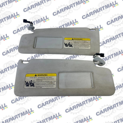 2003-2010 VW BEETLE CONVERTIBLE DRIVER & PASSENGER SUNVISOR SUN VISOR SET OEM