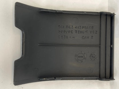 2012-2019 VW PASSAT REAR SEAT CHILD SAFETY ANCHOR HOOK COVER CAP TRIM BLACK OEM