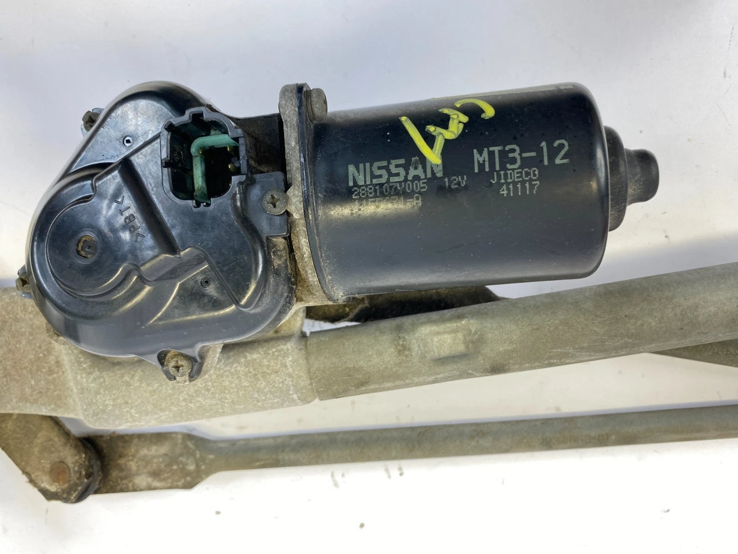 2002-2006 NISSAN ALTIMA FRONT WINDSHIELD WIPER MOTOR W/ LINKAGE 28810-7Y005 OEM