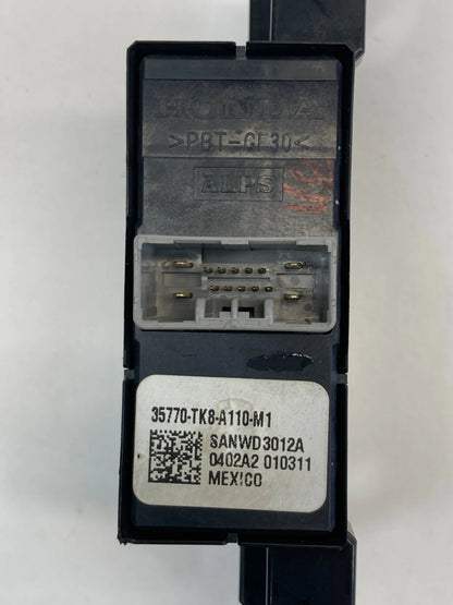 11-17 HONDA ODYSSEY REAR RIGHT SLIDING DOOR POWER WINDOW SWITCH 35770TK8A110 OEM