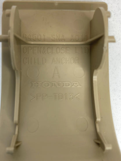 06-11 HONDA CIVIC REAR DECK LID CHILD SEAT RESTRAINT ANCHOR COVER 84501-SNA-A011