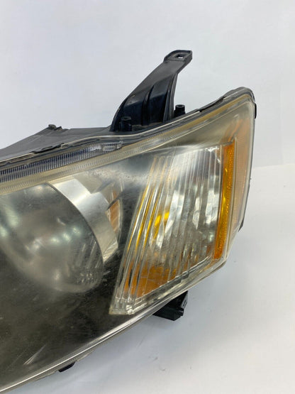 2009 09 Mitsubishi Outlander Left Driver Side Headlight Headlamp Halogen OEM