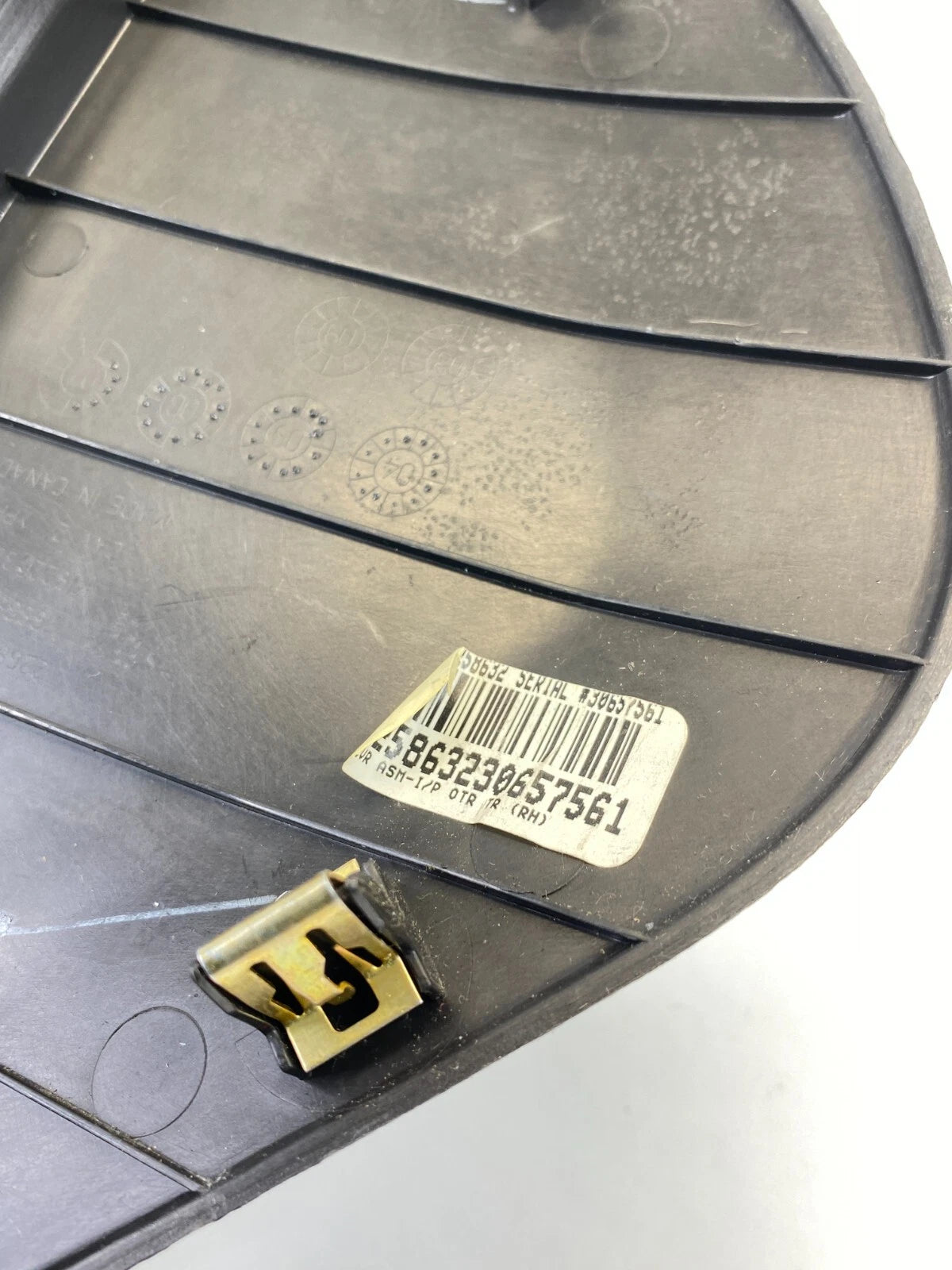 2005-2010 PONTIAC G6 FRONT RIGHT SIDE DASH END CAP COVER TRIM PANEL 22690710 OEM