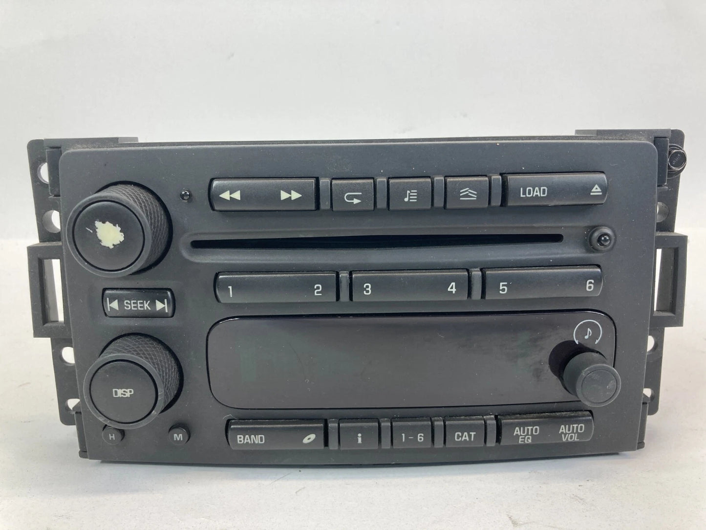 2005 06 07 08 2009 SAAB 9-7X RADIO AM/FM CD STEREO DISC PLAYER 15923710 OEM